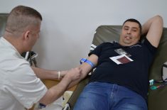 Zaposleni u Policijskoj upravi u Kragujevcu, dobrovoljni davaoci krvi
